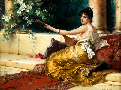 Conrad Kiesel - Mandolinenspielerin (The Mandolin Player)