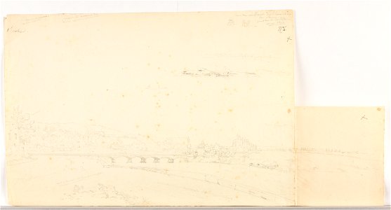Confluent du Rhône et de la Saône - Jacques Raymond Brascassat (1824)
