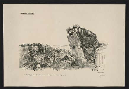 Conscience tranquille. Ne te frappe pas !... Si ils étaient restés dans leur pays, ça ne leur serait pas arrivé LCCN2015648118