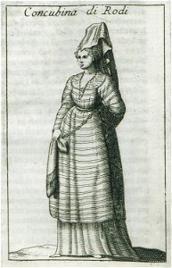 Concubina di Rodi - Coronelli Vincenzo Maria (padri) & Parissoti Antonio - 1688