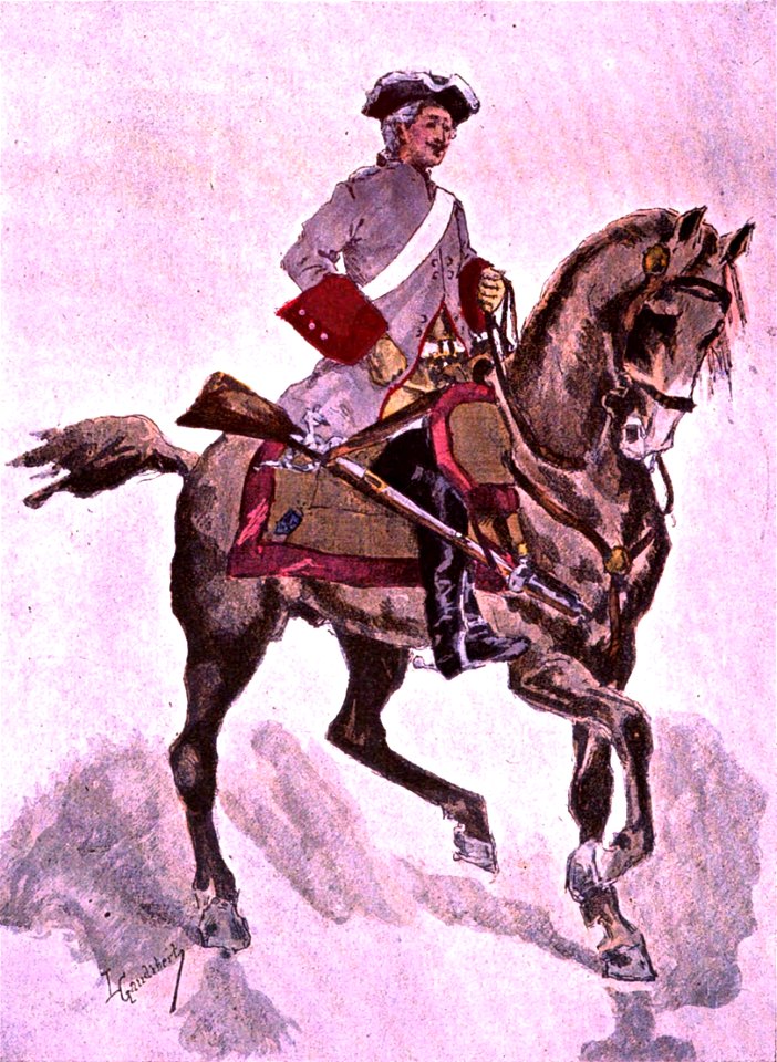 Condé-Cavalerie 1724