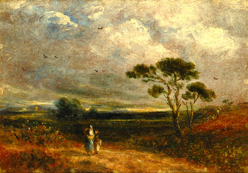 Constable - (follower of) - Near East Bergholt, Suffolk, 650
