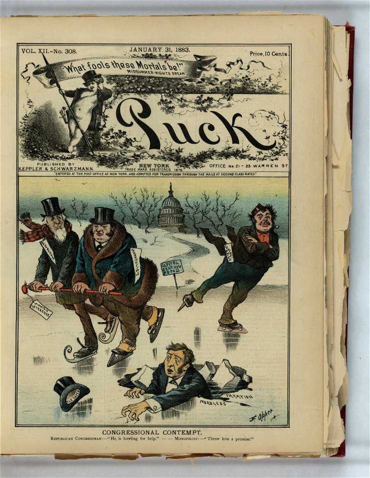 Congressional contempt - F. Opper. LCCN2012645443