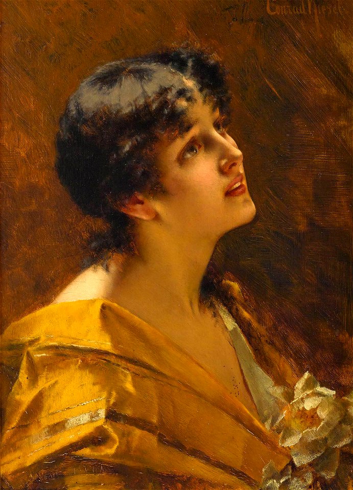 Conrad Kiesel - Mädchenbildnis