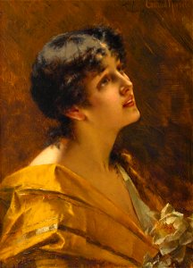 Conrad Kiesel - Mädchenbildnis