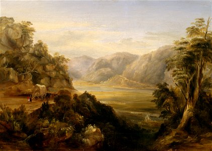 Conrad Martens - Wiseman's Ferry in 1838 - Google Art Project