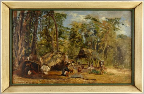Conrad Wise Chapman - Camp No. 2, Terrenos Baldios - y1970-114 - Princeton University Art Museum