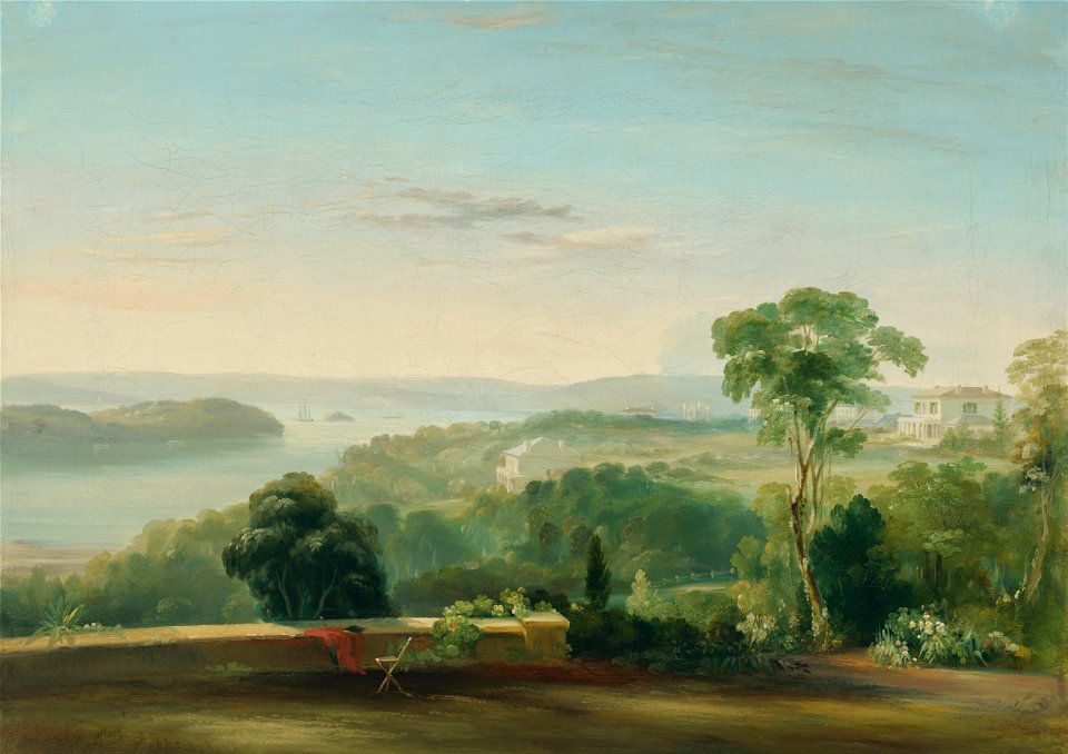 Conrad Martens - View from Rose Bank - Google Art Project