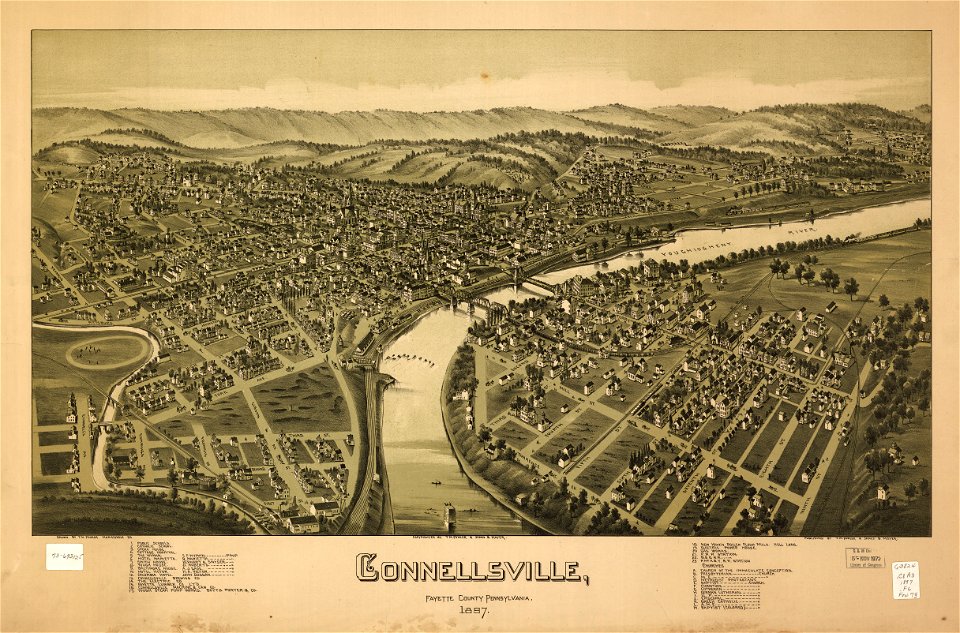 Connellsville, Fayette County, Pennsylvania 1897 LOC 73693125