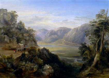 Conrad Martens - Wiseman's Ferry in 1838 - Google Art ProjectFXD