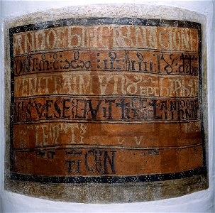 Consecration inscription from Sant Climent de Taüll - Google Art Project
