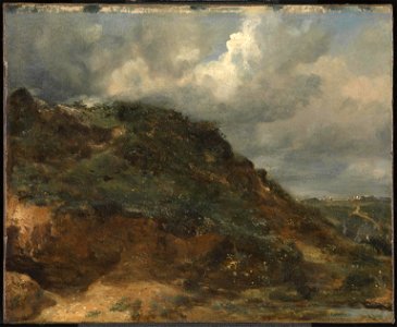 Constable - A Bank on Hampstead Heath, c.1820–2, N02658