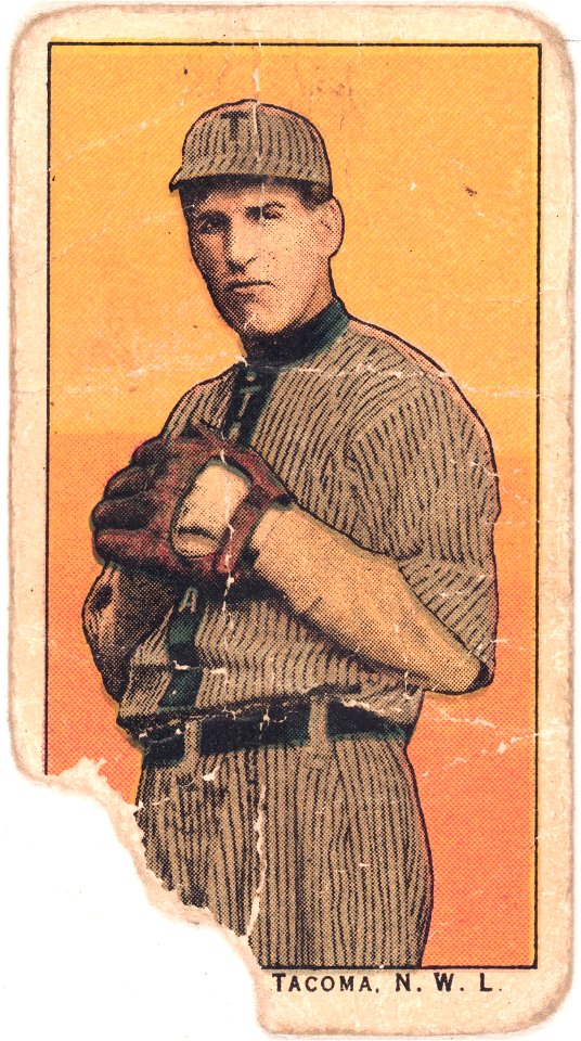Conrad Con Starkel, Tacoma Team, baseball card portrait LCCN2008676967