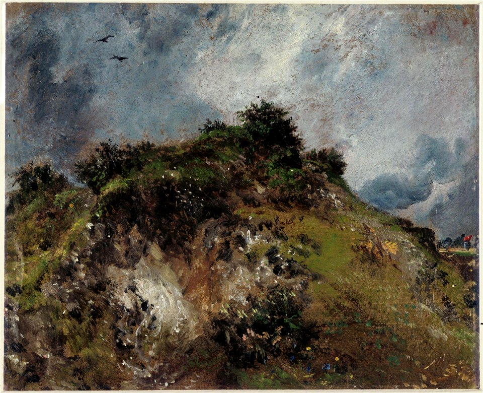 Constable - A Sandbank at Hampstead Heath, 1821, 164-1888, 2006BD6347