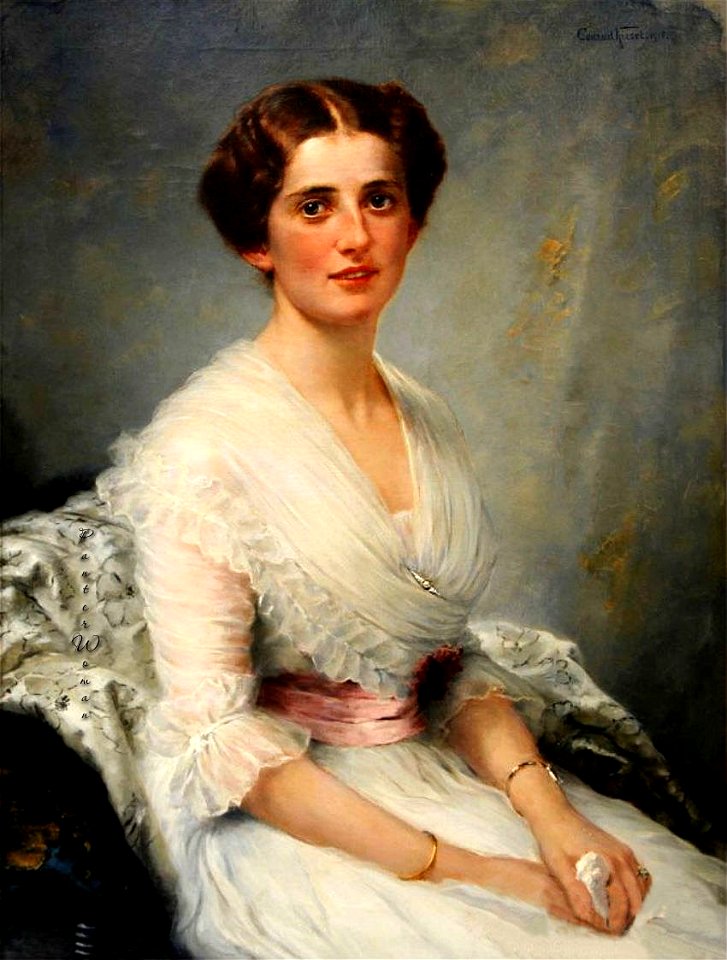 Conrad Kiesel - Bildnis Irmgard Keyling. 1918