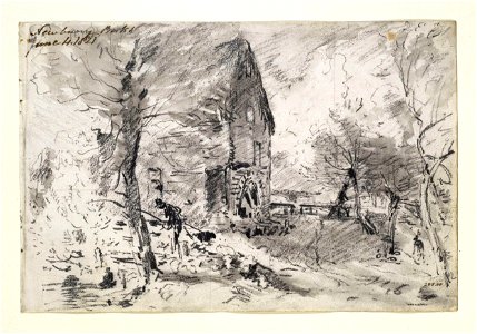 Constable - A water-mill at Newbury, Berks, 285-1888