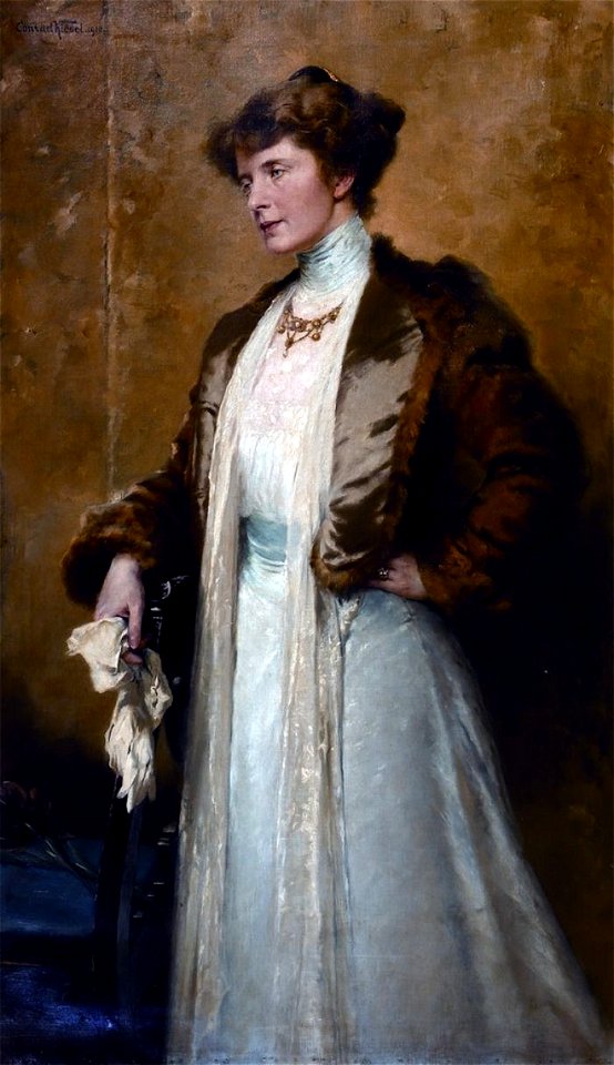 Conrad Kiesel - Portrait Emmi Lewald, 1909