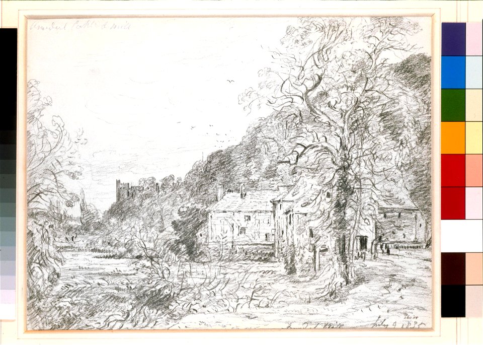 Constable - Arundel Mill and Castle, 260-1888