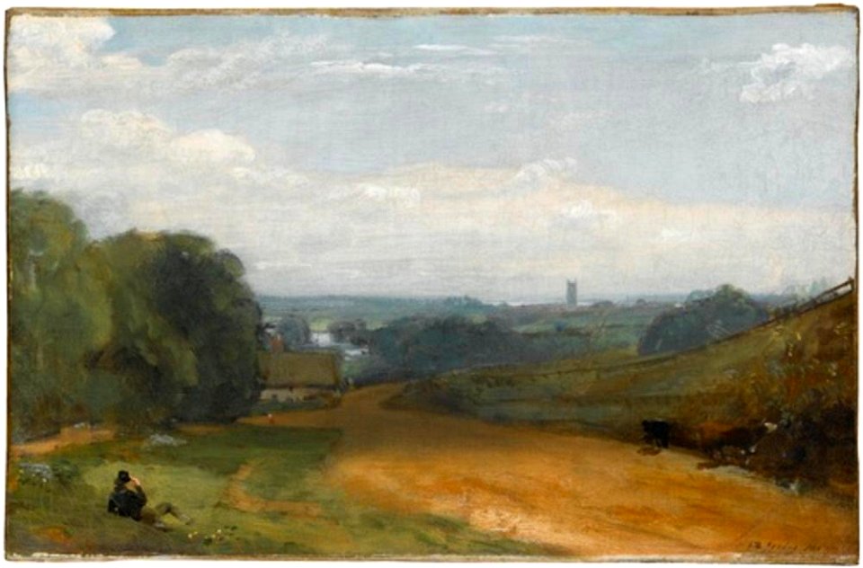 Constable - Blick auf Dedham von Gun Hill, 1813, 1151