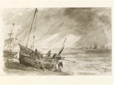 Constable - Coast Scene at Brighton, 199-1888