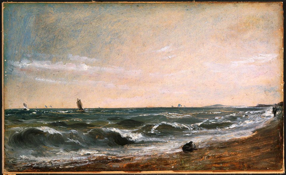 Constable - Coast Scene, Brighton, c. 1824-1828, 1986-26-4