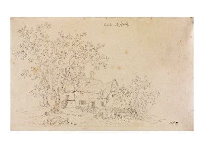 Constable - Cottage at Capel, Suffolk, 358C-1888