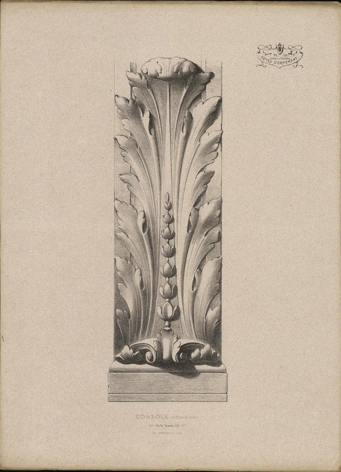 Console, Style Louis XVI, objectnr A 59282