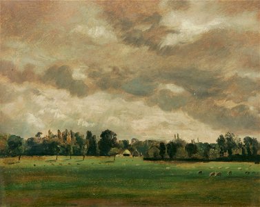 Constable - (after) - Cloudy Landscape, NWHCM 1940.46.3 F
