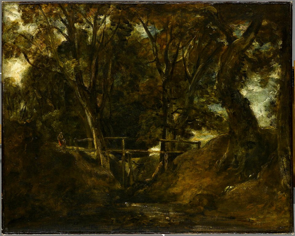 Constable - Helmingham Dell (Suffolk), 1823, RF 1948 5