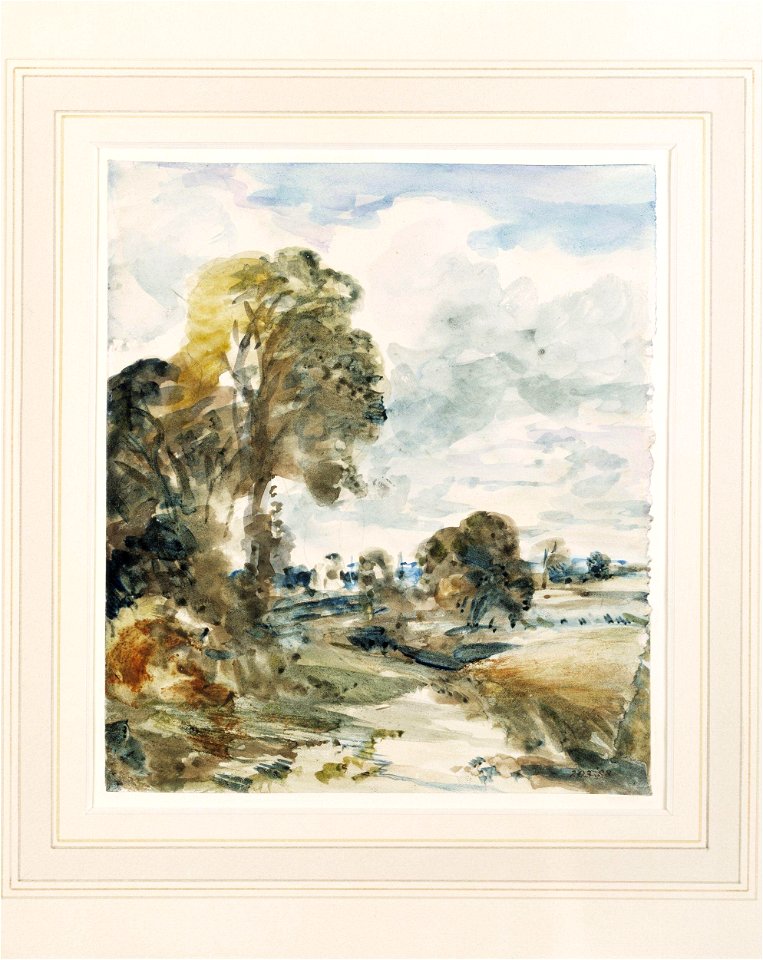 Constable - Landscape Study, 203-1888