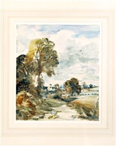Constable - Landscape Study, 203-1888