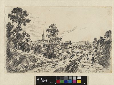 Constable - A road leading to Salisbury, 262-1888