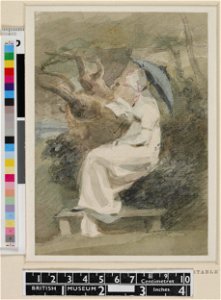 Constable - A woman reading, 1896,0821.6