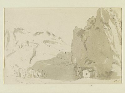 Constable - A quarry for mill-stones in Derbyshire, 247F-1888