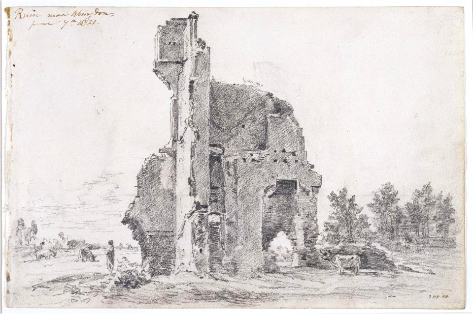 Constable - A ruin near Abingdon, Berks, 288-1888