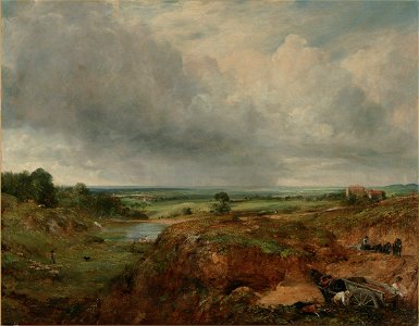 Constable - Branch Hill Pond, Hampstead Heath, 1824-25, 49.18.4