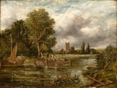 Constable - Copy after - The Stour, Cat. 866