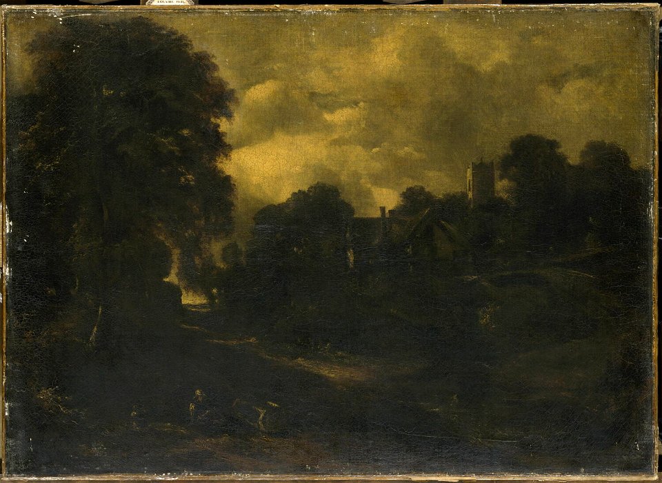 Constable - D'après - The Glebe Farm, à Langham (Suffolk), 1840, RF 304