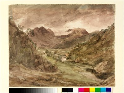 Constable - Borrowdale view towards Glaramara, 181-1888