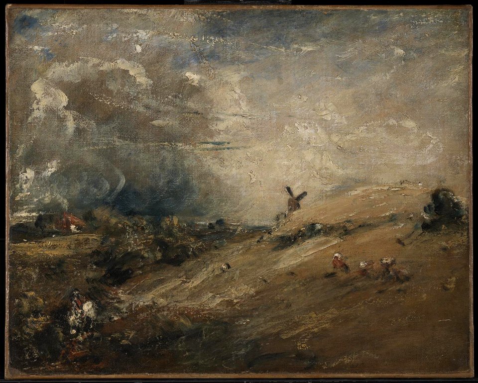 Constable - doubtfully attributed to - ‘Summer, Afternoon - After a Shower’, N01815