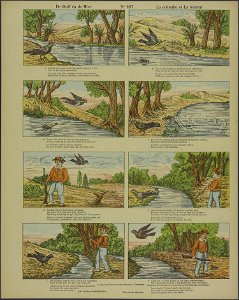De duif en de mier-Catchpenny print-Borms 0342