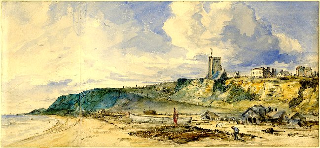 Constable - Folkestone from the beach, 1910,0212.231