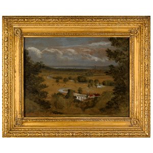 Constable - DEDHAM VALE, lot.25. Free illustration for personal and commercial use.
