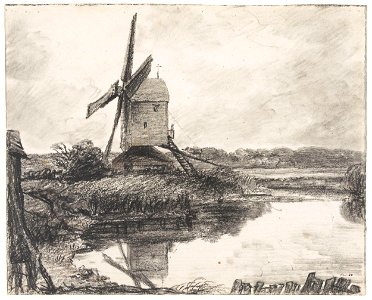 Constable - A mill on the banks of the River Stour, 841-1888