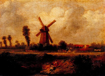 Constable - formerly attributed to - ‘Barnes Common’, N01066