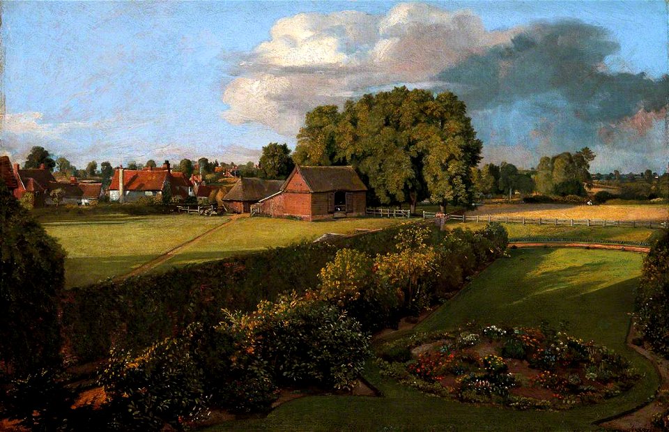 Constable - Golding Constable's Flower Garden,1815, R.1955-96.1