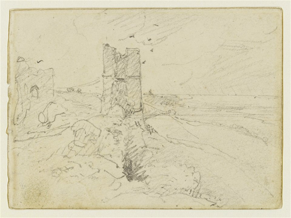 Constable - Hadleigh Castle, near Southend, D.234-1888