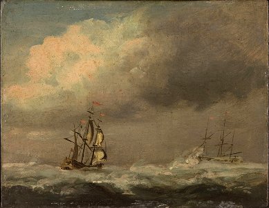 Constable - Imitator of - Marine, Cat. 861