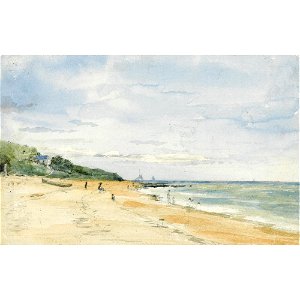 Constable - FIGURES ON A BEACH, lot.257