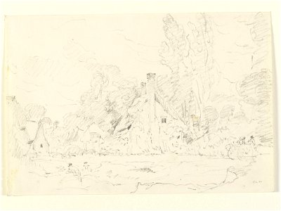 Constable - A village street, 274-1888